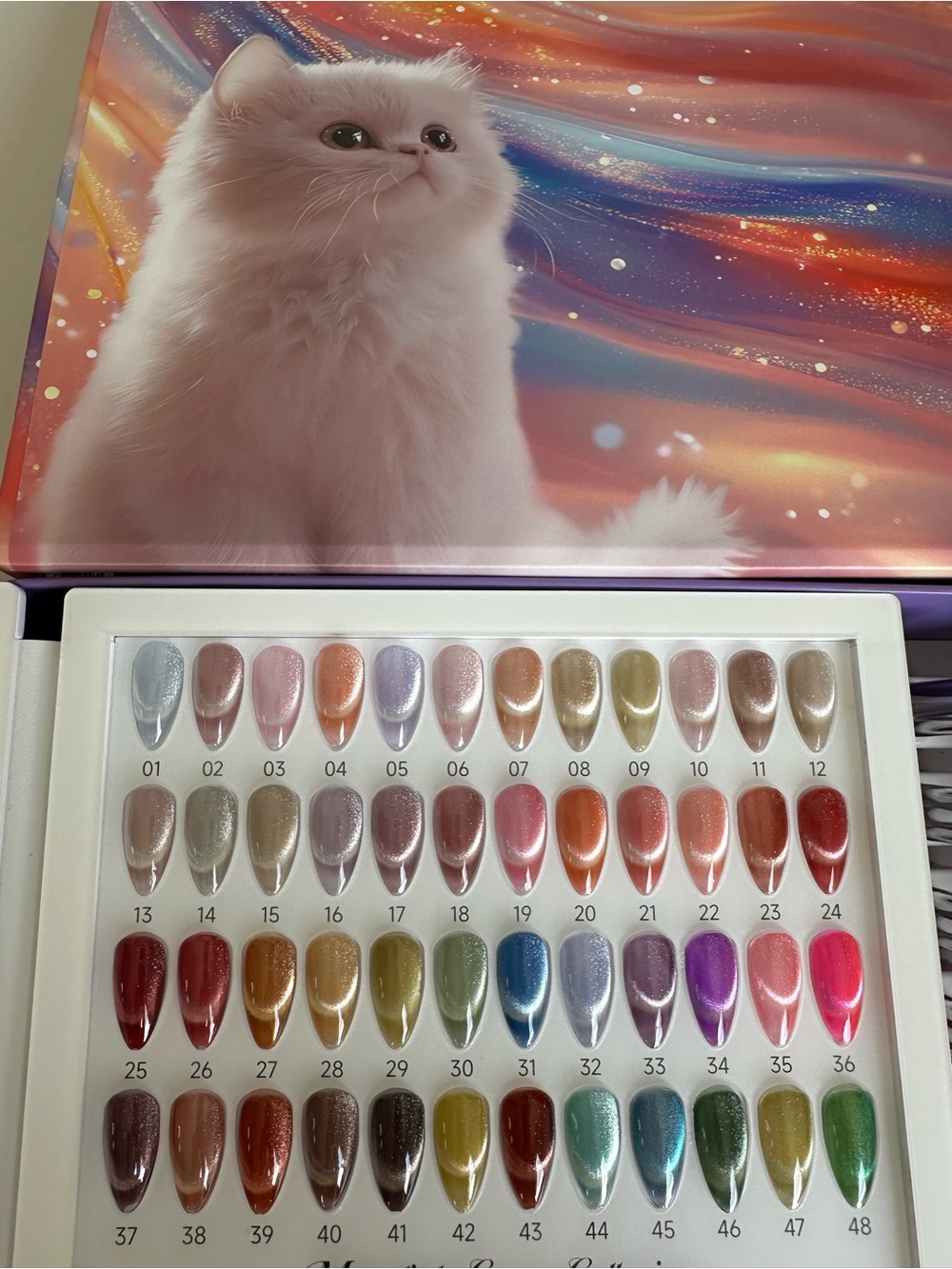 Pearlescent & Metallic Nail Polish Color Set - Assorted Shades